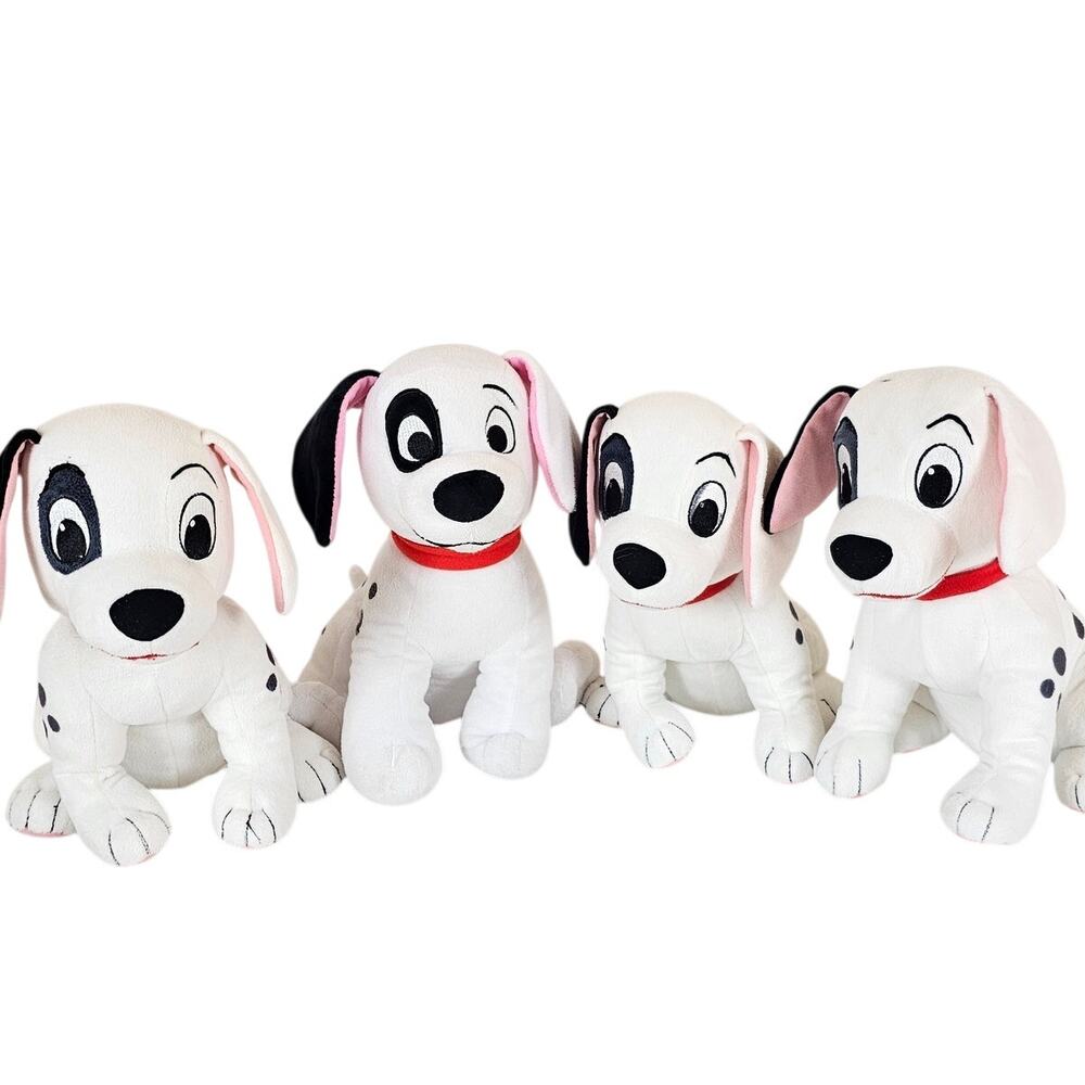 Disney, Kohl’s Cares 101 Dalmatians Lot of 4 Plush Puppy Dog 10” Stuffed Animals